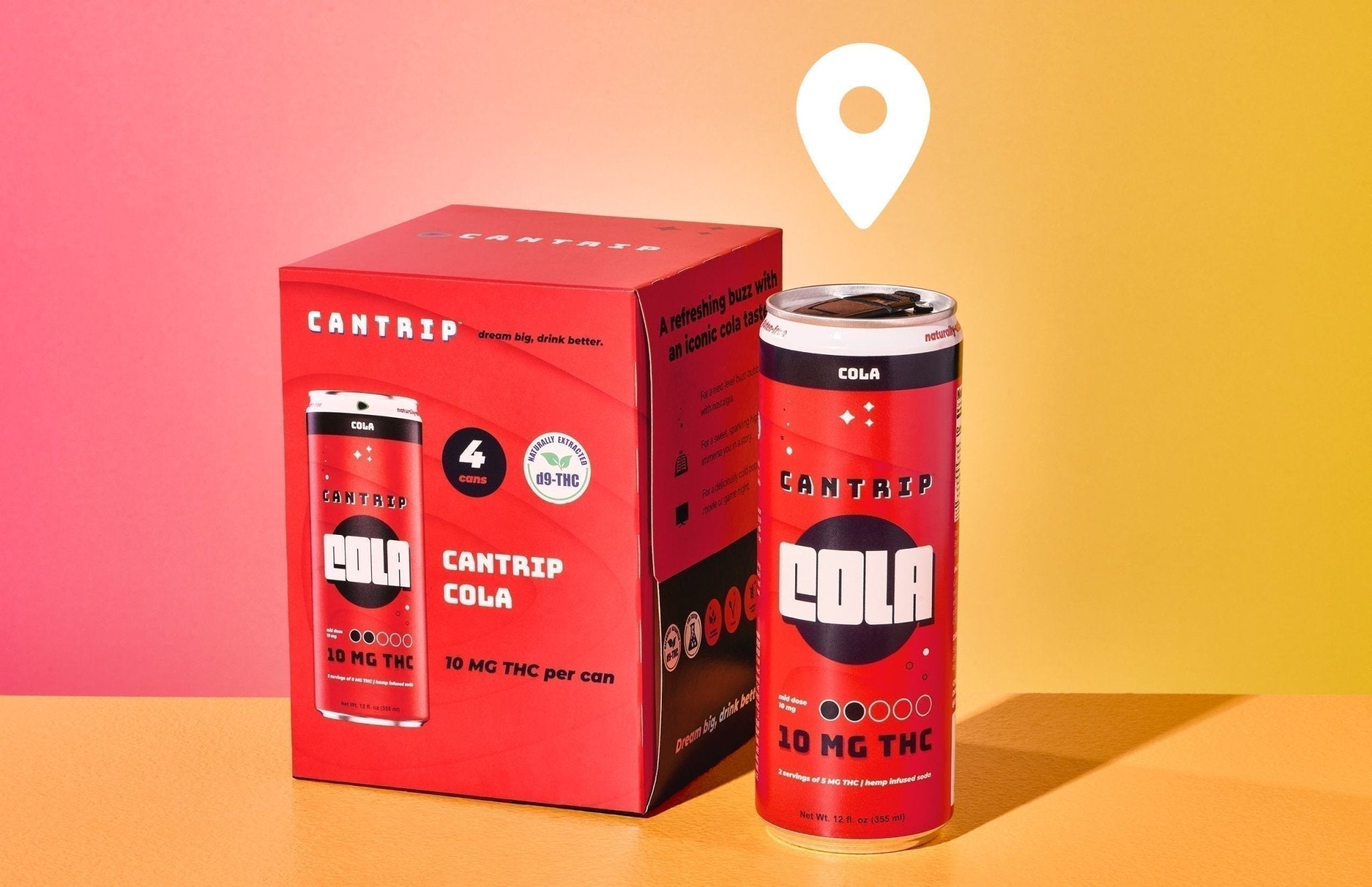 Find Cantrip THC drinks near you! - Cantrip