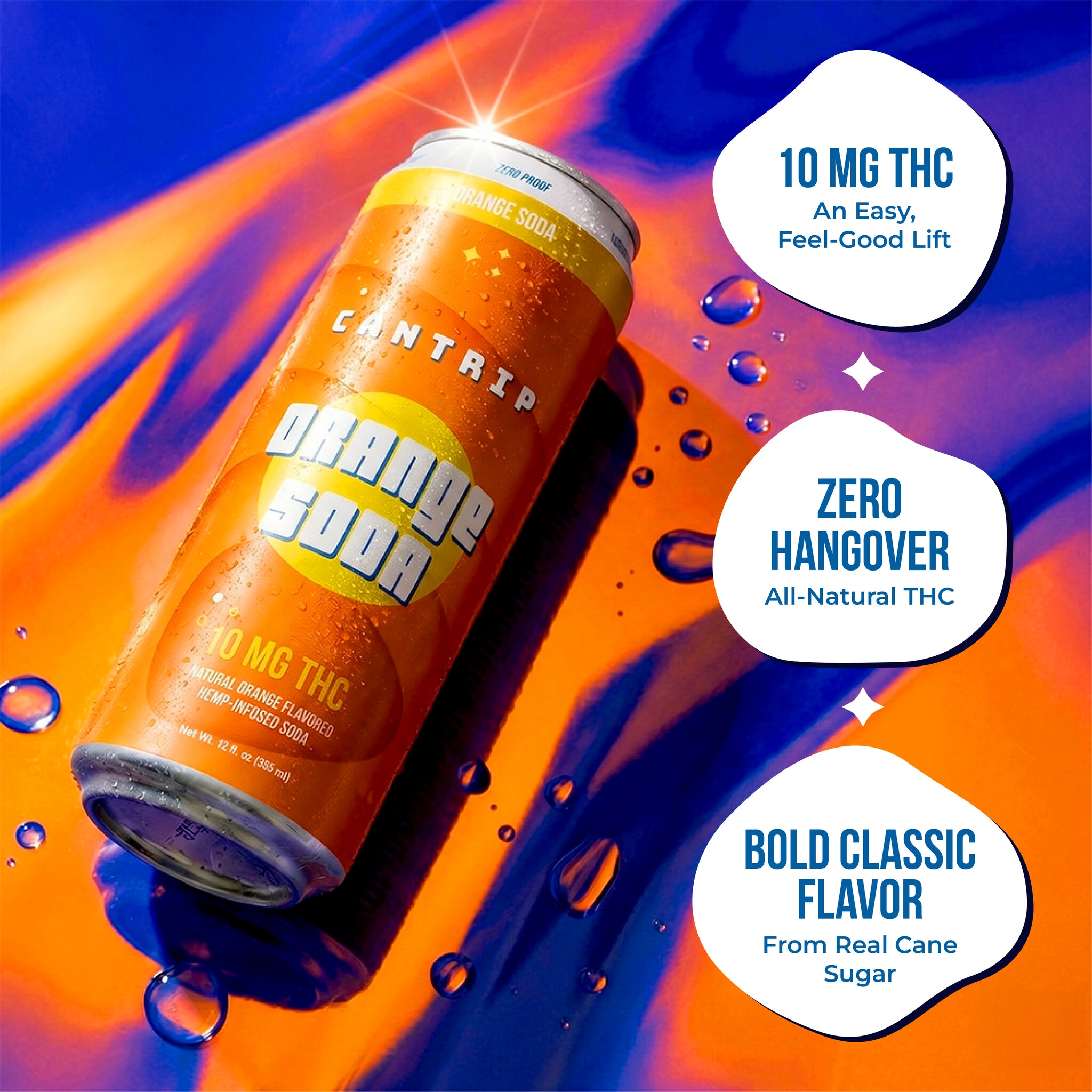 10 MG Orange Soda | Cantrip THC Drinks - Cantrip 10 MG Orange Soda | Cantrip THC Drinks - Cantrip
