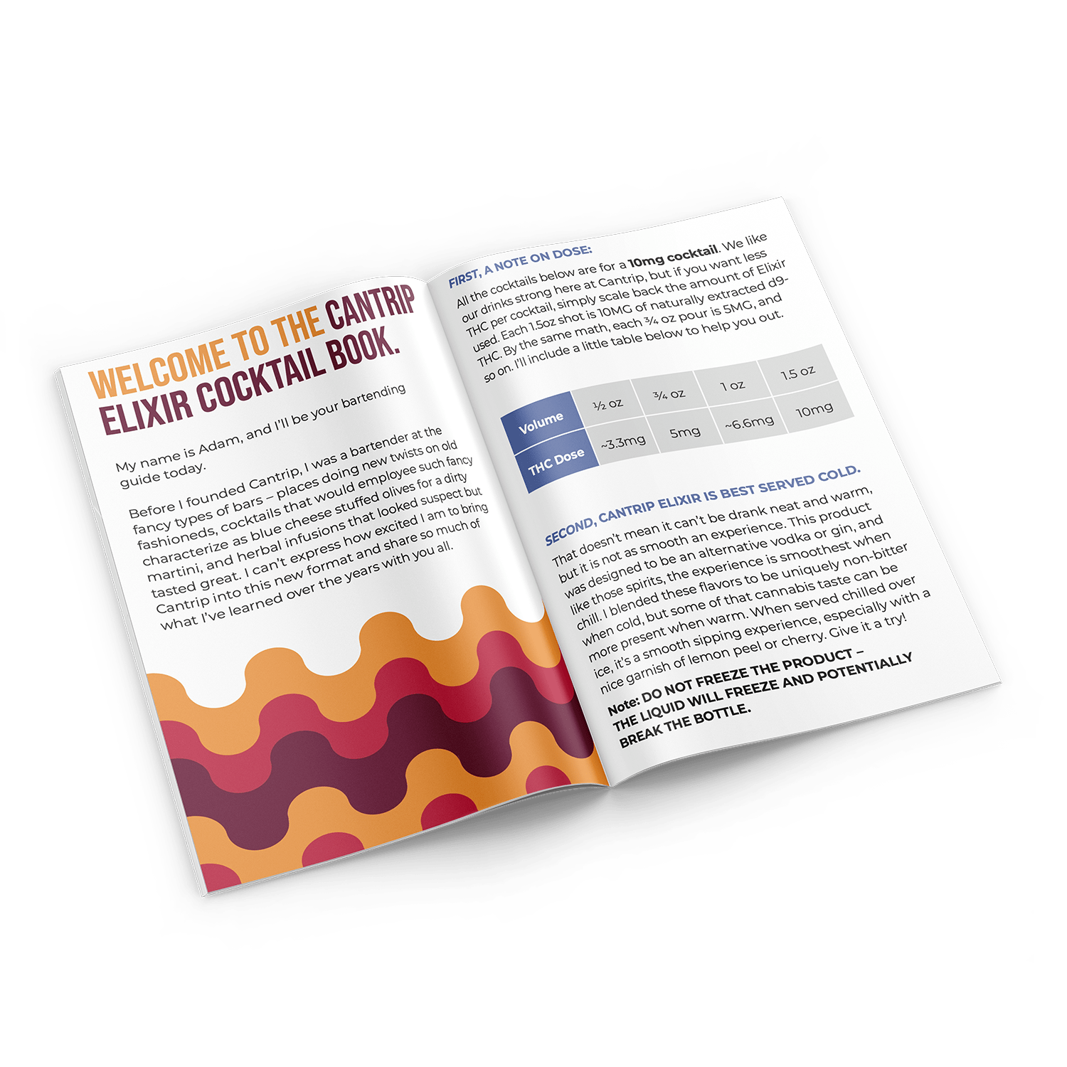 Elixir Cocktail Booklet - Cantrip