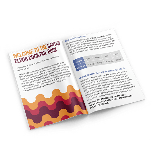 Elixir Cocktail Booklet - Cantrip
