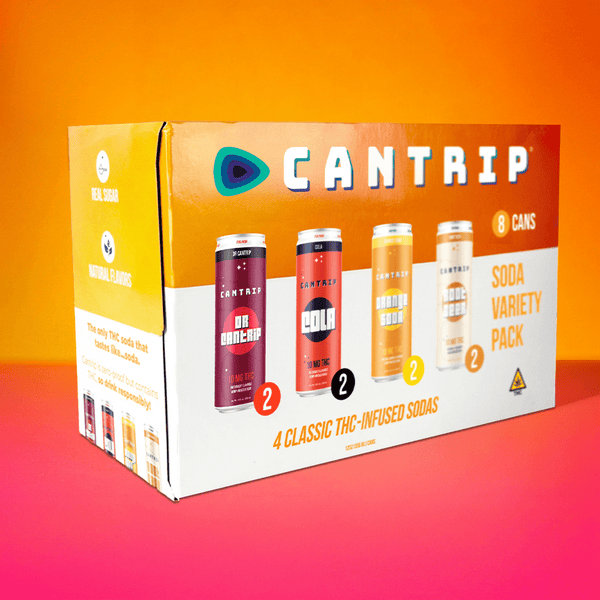 Magic THC Soda Variety Pack | Drink Cantrip - Cantrip