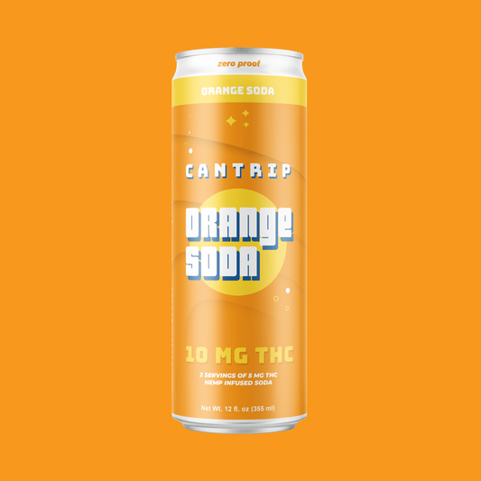 Orange THC Soda (10 MG) - Cantrip