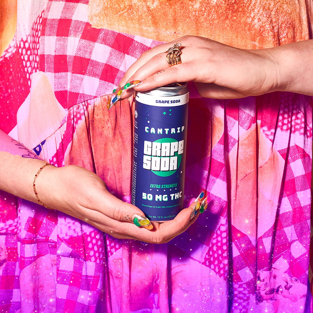 THC Grape Soda (Extra - Strength) - Cantrip