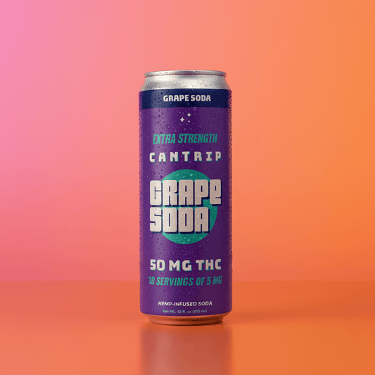 THC Grape Soda (Extra - Strength) - Cantrip