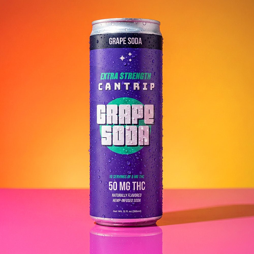 THC Grape Soda (Extra - Strength) - Cantrip