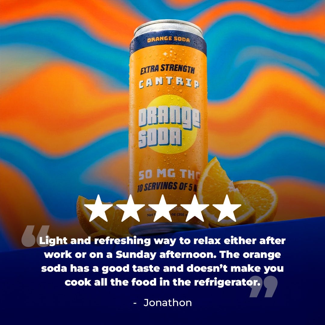 THC Orange Soda (Extra - Strength) - Cantrip