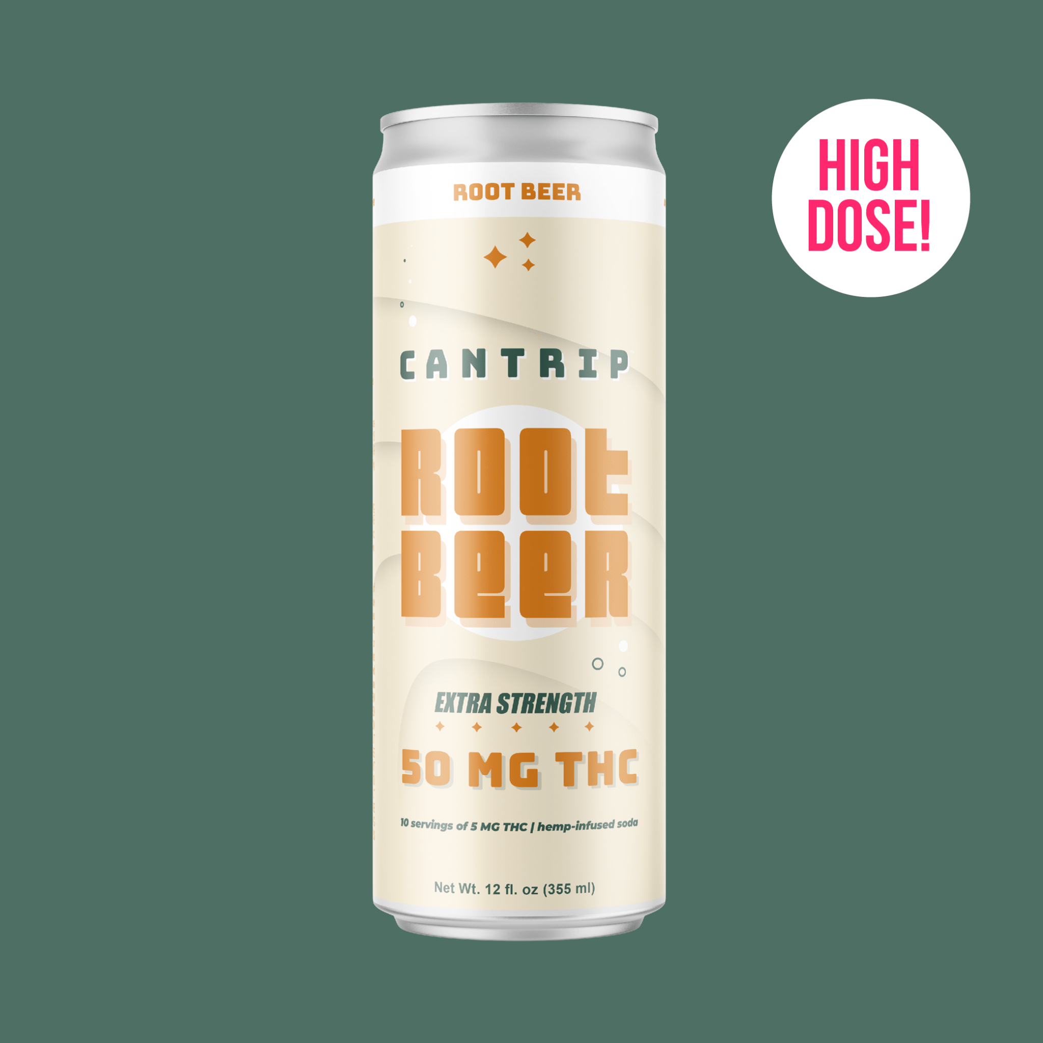 THC Root Beer (50 MG) - Cantrip