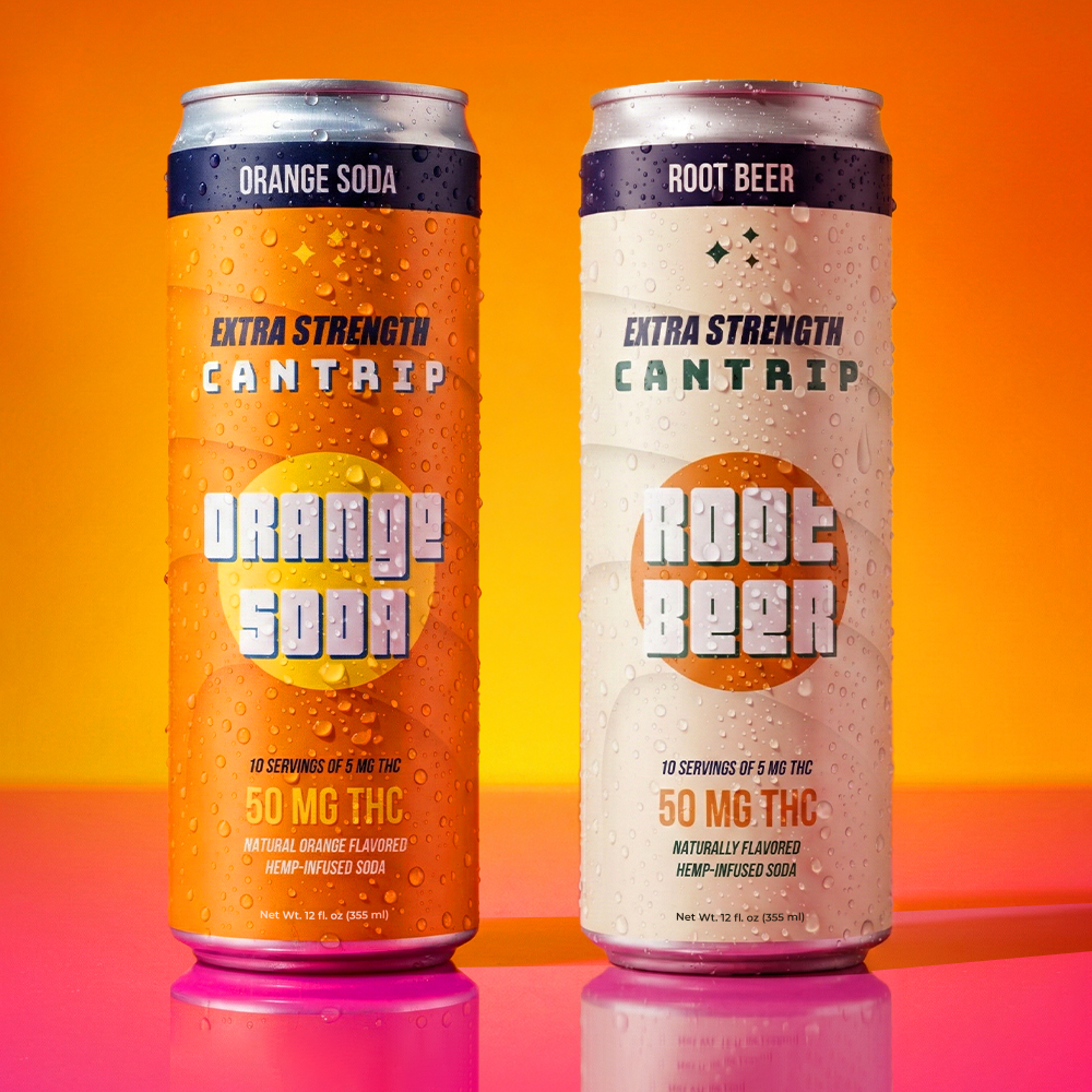 THC Soda Variety Pack (Extra - Strength) - Cantrip